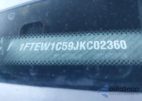 2018 Ford F-150 Xl z USA, uszkodzony, nr VIN 1FTEW1C59JKC02360